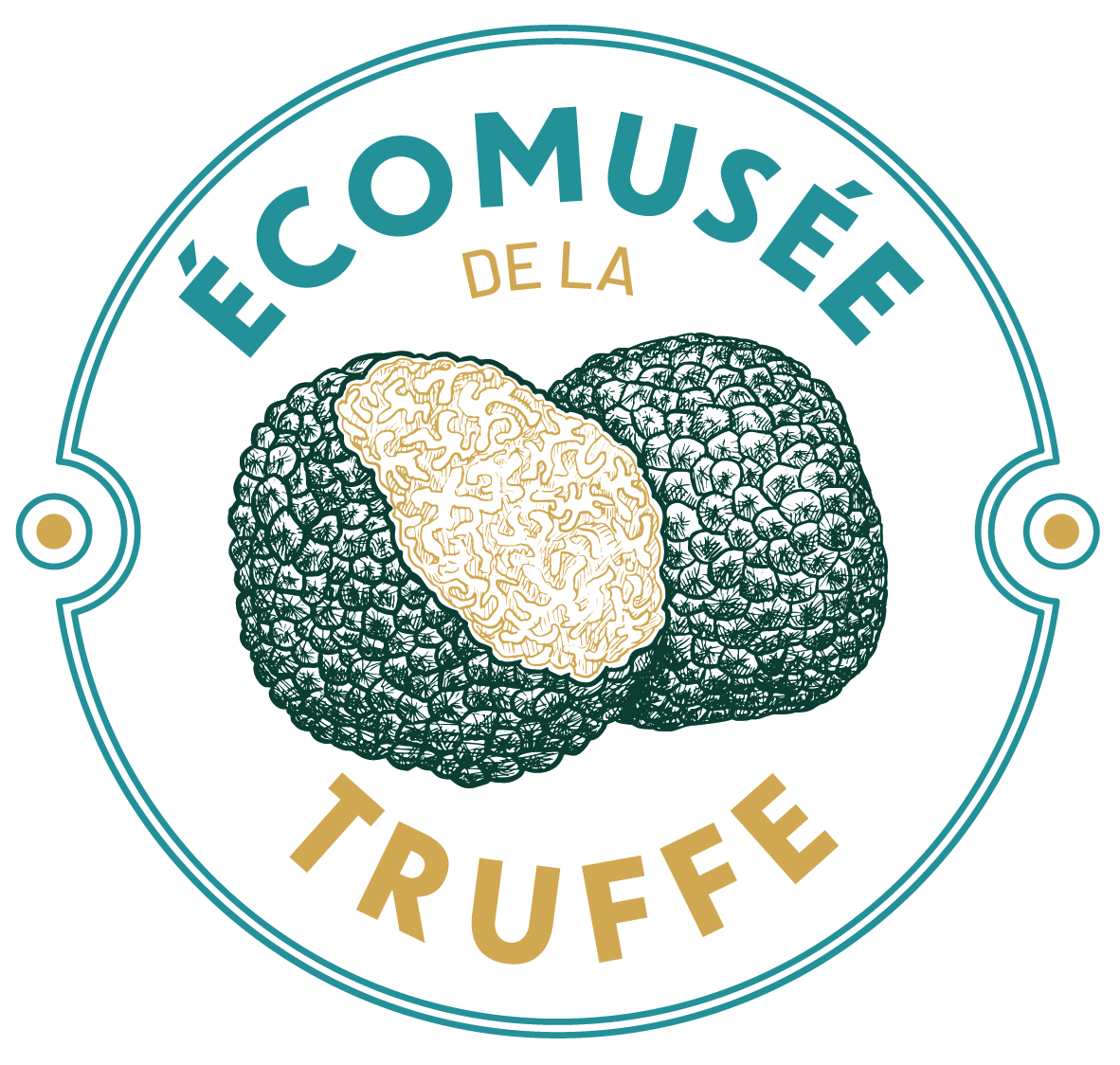 Logo de l'Ecomusée de la Truffe