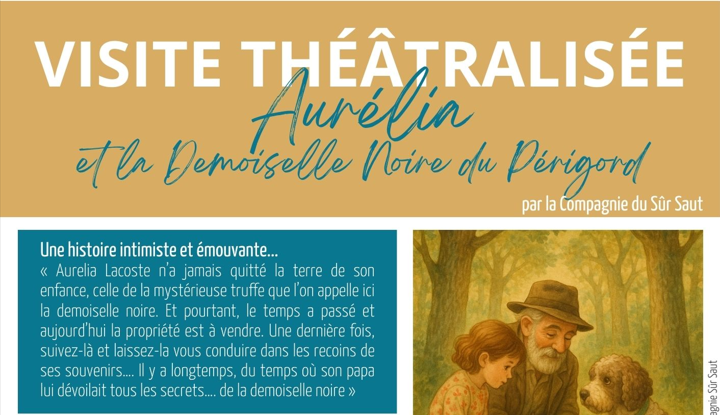 Visite théâtralisée écomusée - extrait de l'affiche